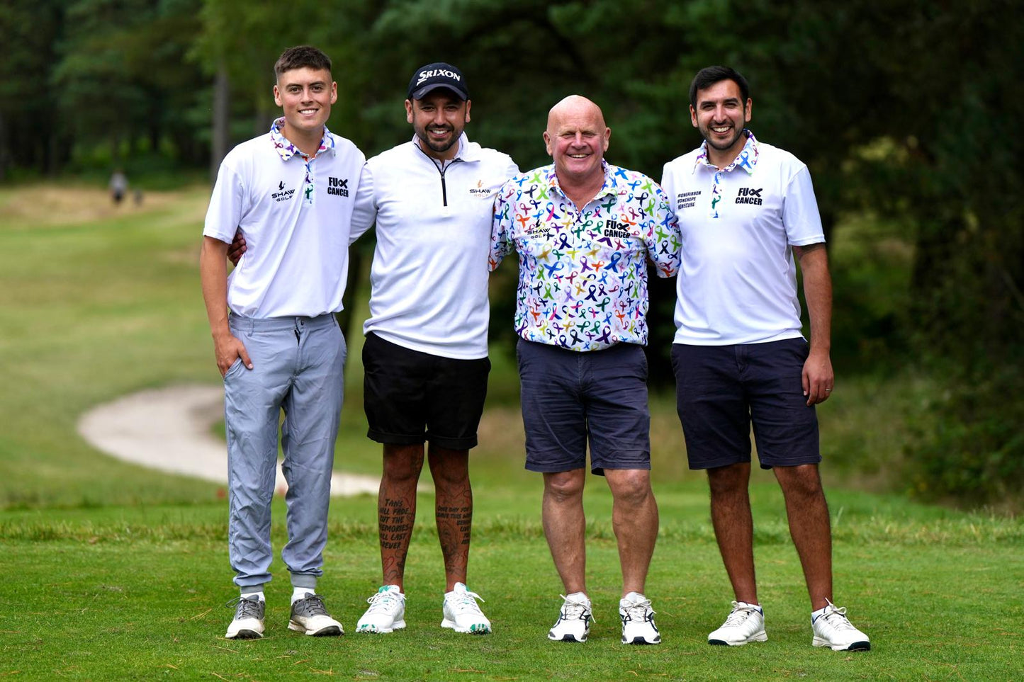 WHITE SLEEVE FU Golf Polo Pre-Order