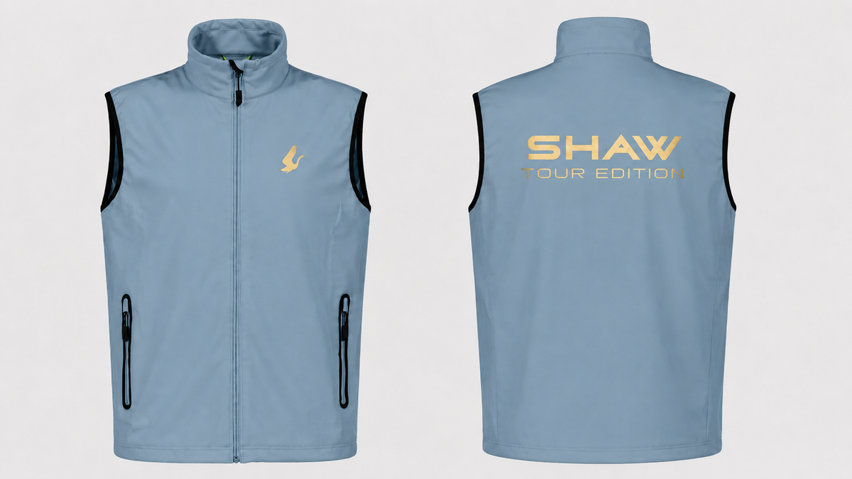 Baby Blue Softshell Gilet