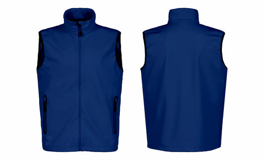 Royal Blue Softshell Gilet Pre Order