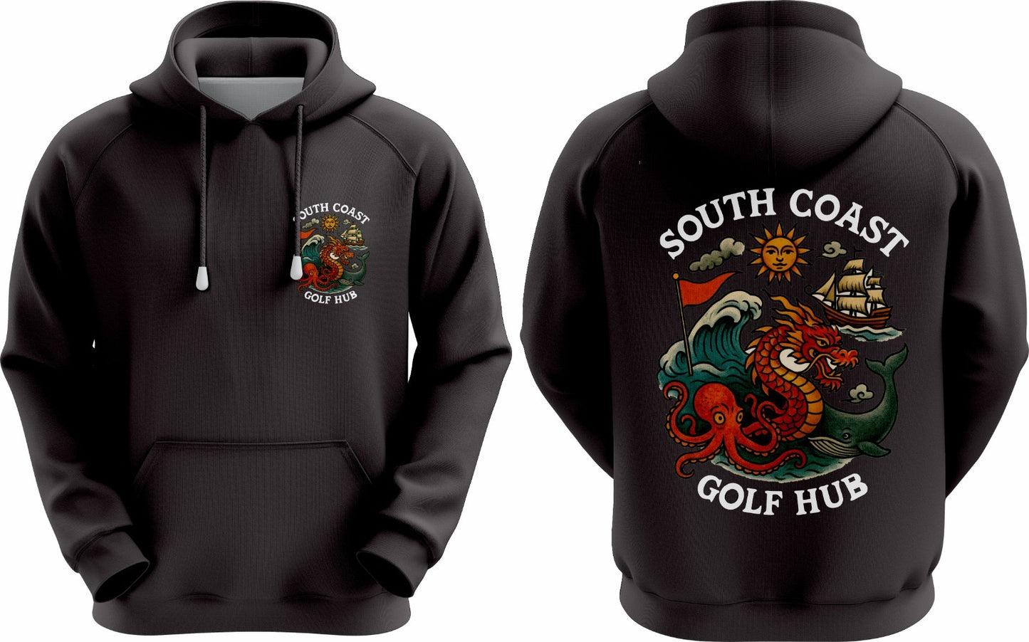SCGH Black Dragon Hoodie
