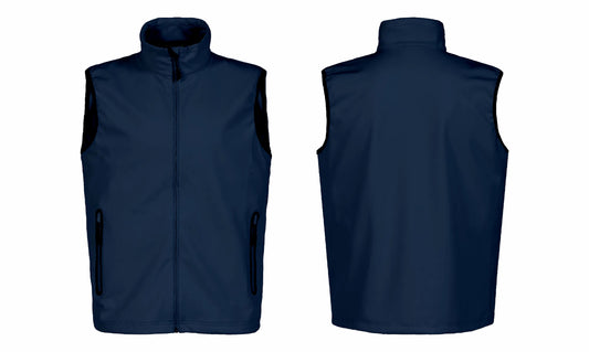 Navy Softshell Gilet Pre Order