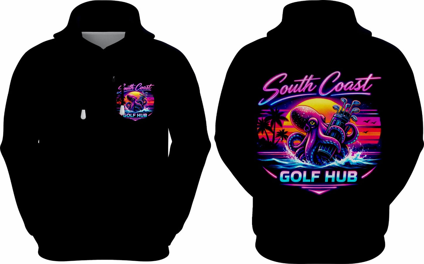 SCGH Miami Neon Octopus Hoodie