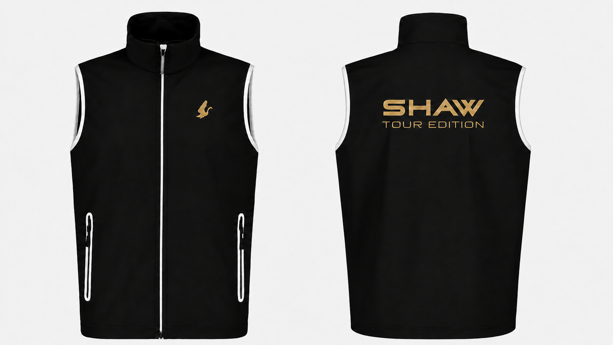 Black Softshell Gilet
