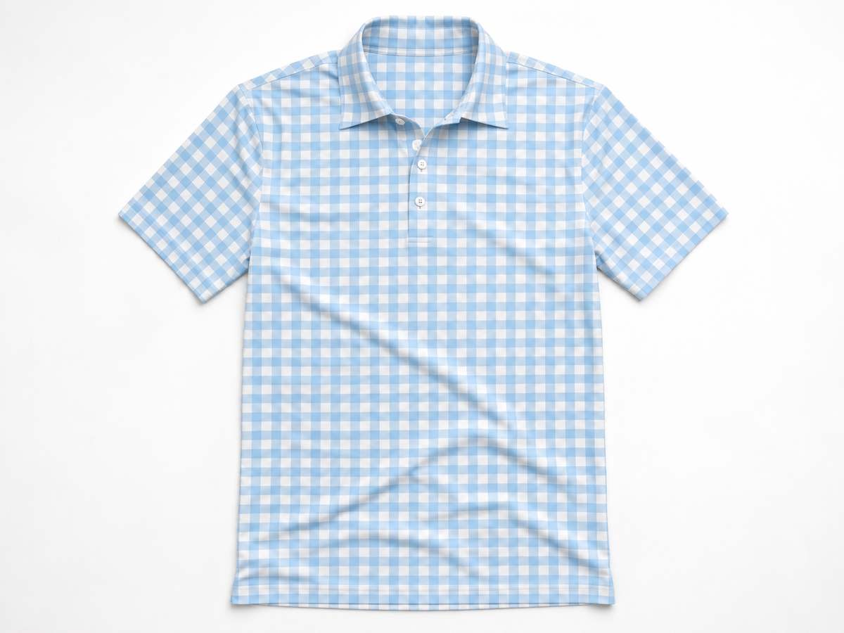 Gingham Polo