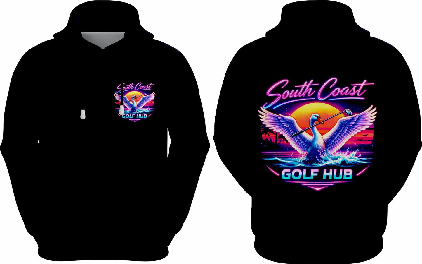 SCGH Miami Neon Swan Hoodie