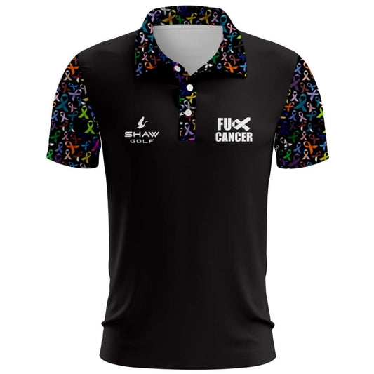 BLACK SLEEVES FU Golf Polo Pre-Order