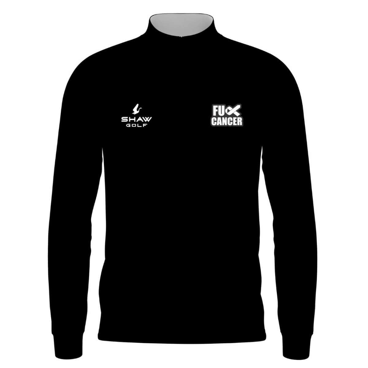FU Black 1/4 Zip Jumper Pre-Order