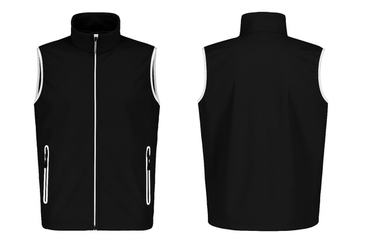 Black Softshell Gilet Pre Order