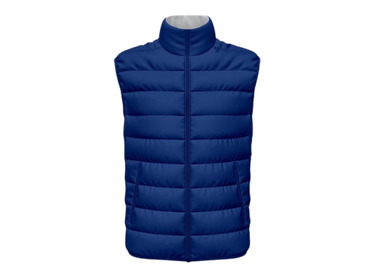 Royal Blue Padded Gilet Pre Order