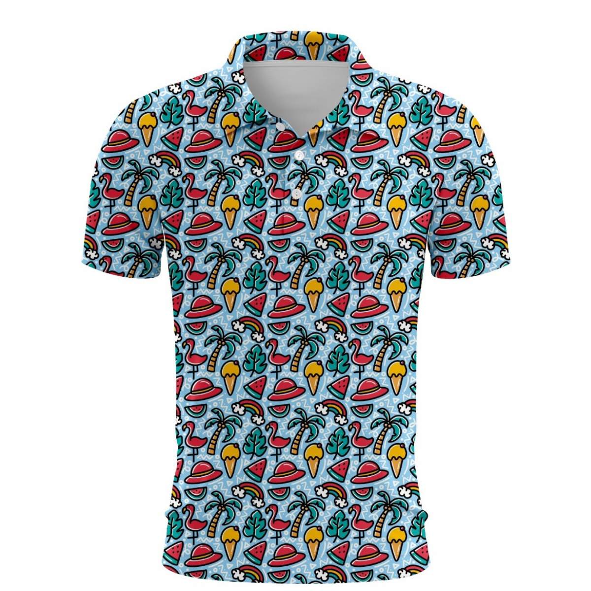 Holiday Vibez Golf Polo Pre-Order