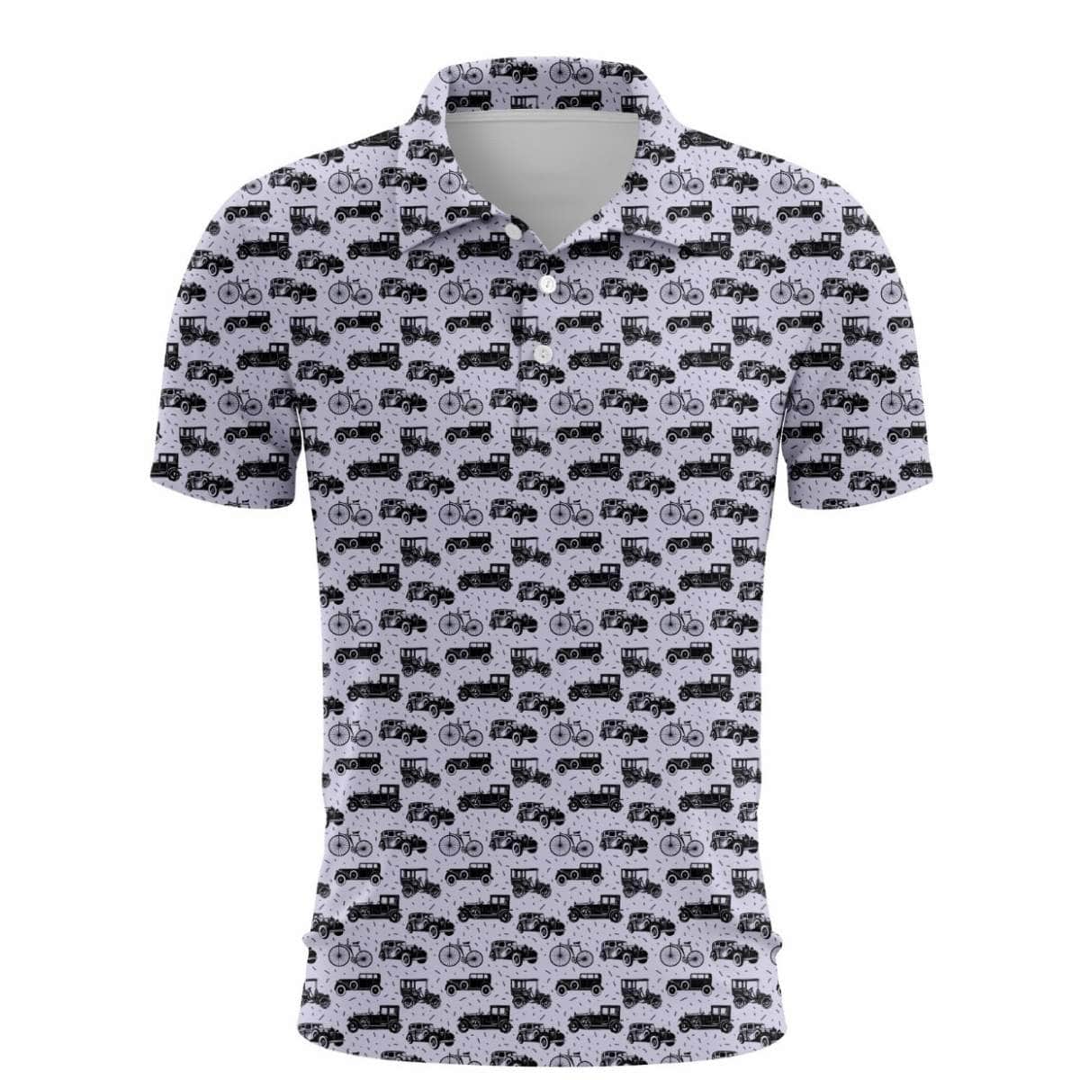 Classic Cars Golf Polo Pre-Order