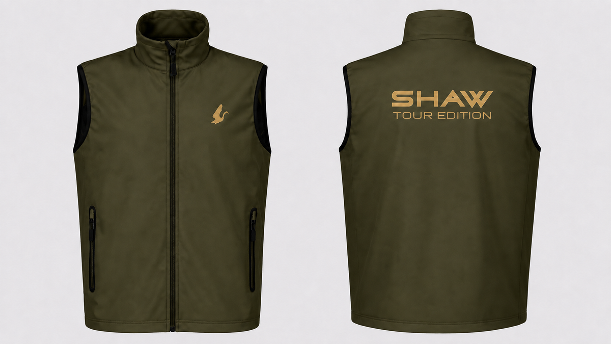 Olive Softshell Gilet