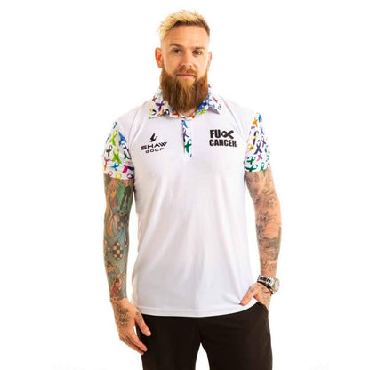 WHITE SLEEVE FU Golf Polo Pre-Order