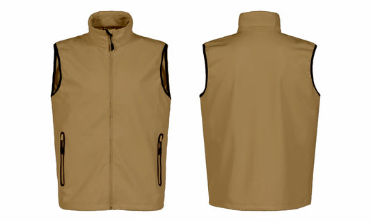 Camel Softshell Gilet Pre Order