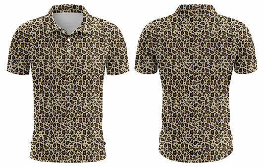 Leopard Print Polo Pre-Order