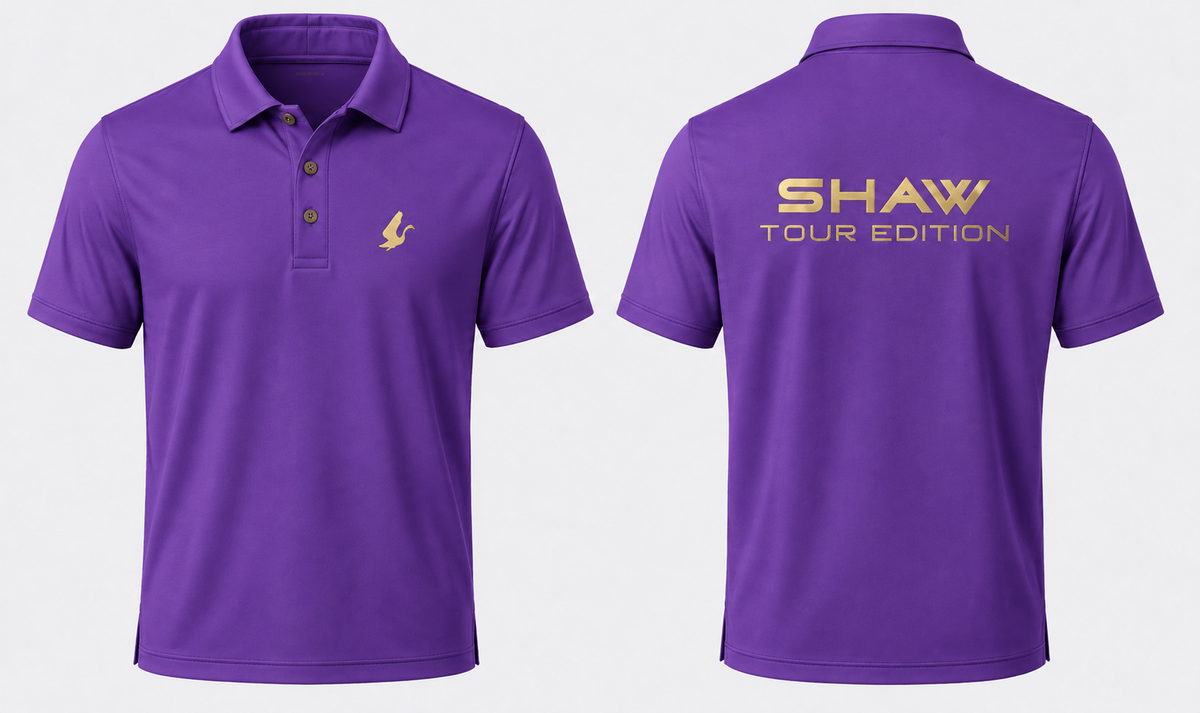 Purple Shaw Tour Range Polo