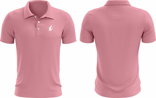 Baby Pink Cotton Golf Polo Pre Order