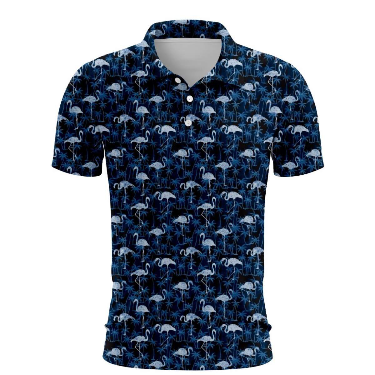 Flamingo Fun Golf Polo Pre-Order
