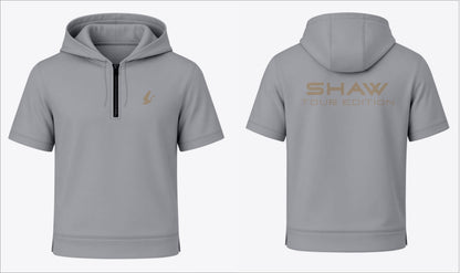 Silver Shaw Tour Range Short Sleeve Hoodie