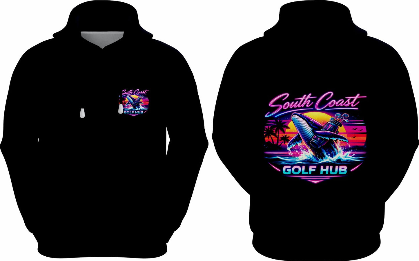 SCGH Miami Neon Whale Hoodie
