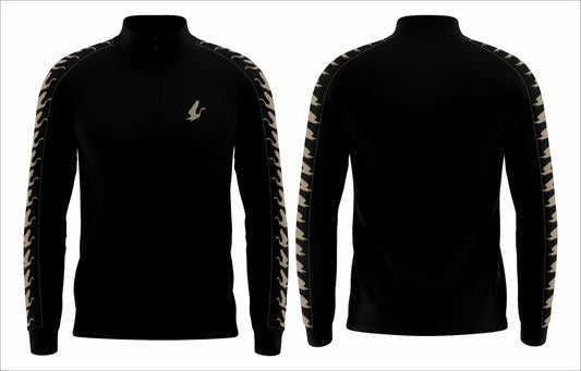 Black Shaw Tour Range 1/4 Zip Jumper