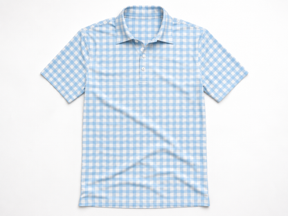 Gingham Polo