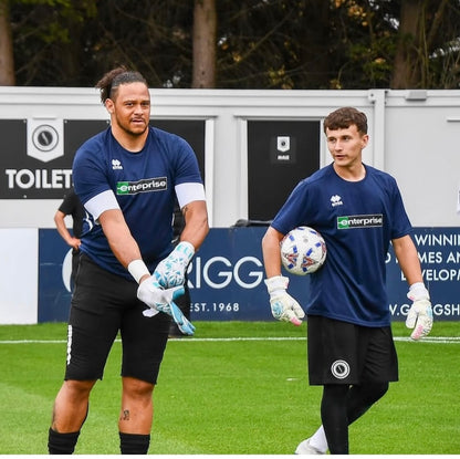 SCK Geiko Fit Aqua Blue Believe Goalkeeper Gloves