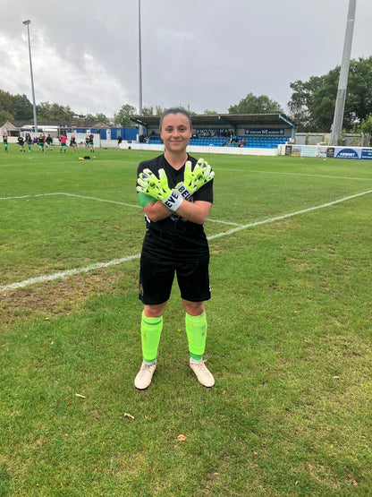 South Coast Kits Geiko Fit Neon Believe Goalkeeper Gloves