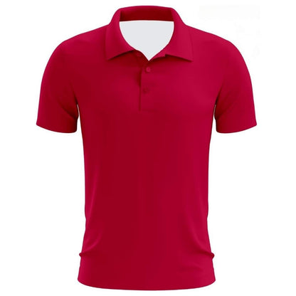 Deep Red Golf Polo Pre Order