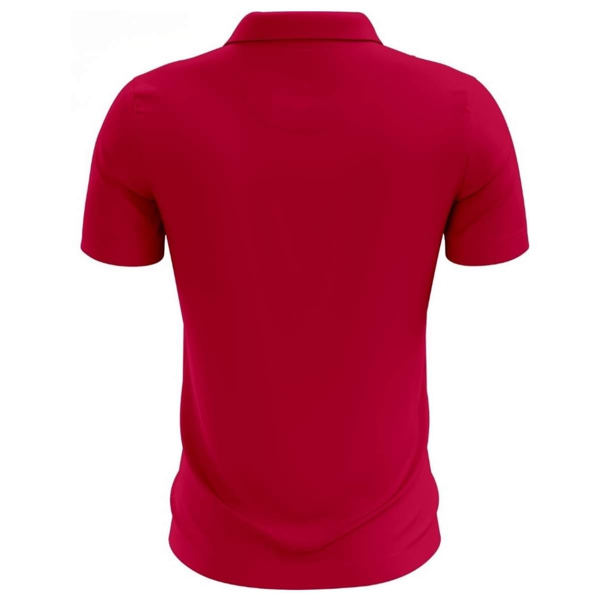 Deep Red Golf Polo Pre Order