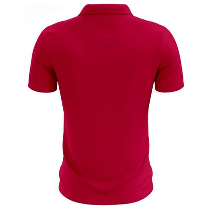 Deep Red Golf Polo Pre Order