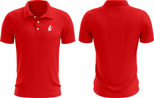 Red Cotton Golf Polo Pre Order
