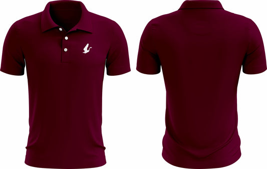 Maroon Cotton Golf Polo Pre Order