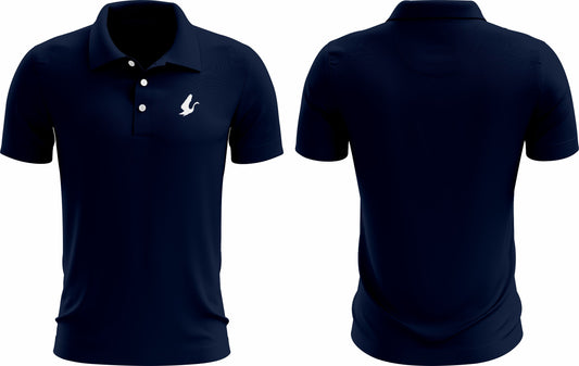 Navy Cotton Golf Polo Pre Order