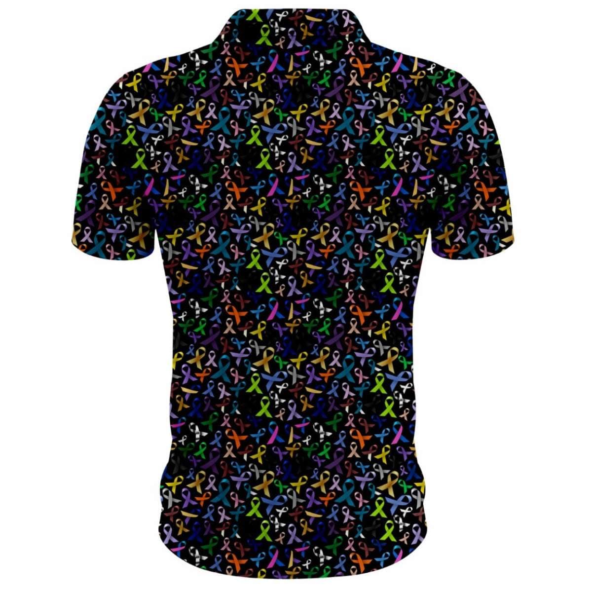 BLACK FULL PATTERN FU Golf Polo Pre-Order