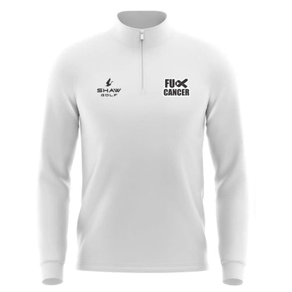 FU White 1/4 Zip Jumper Pre-Order