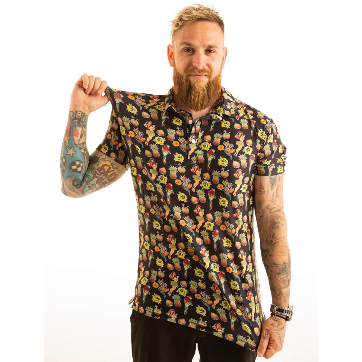 Lei Up Golf Polo