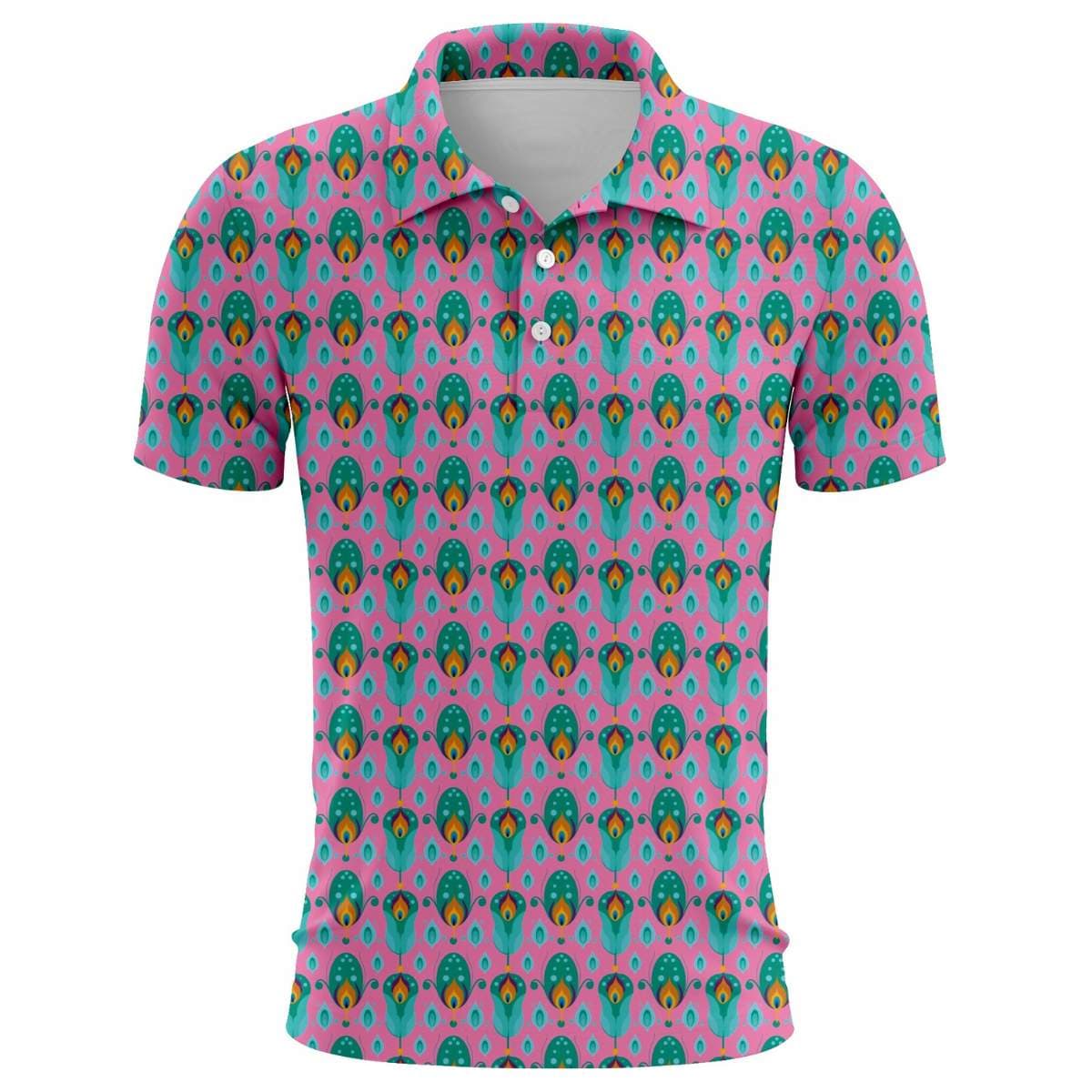 Peacock Golf Polo Pre-Order