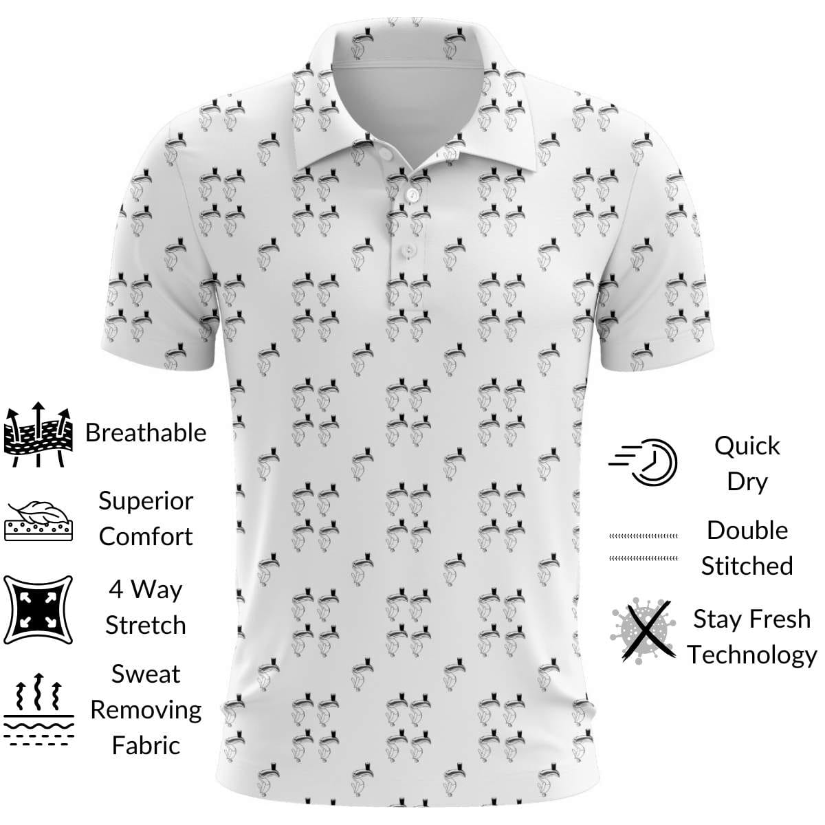Split the G Golf Polo Pre-Order