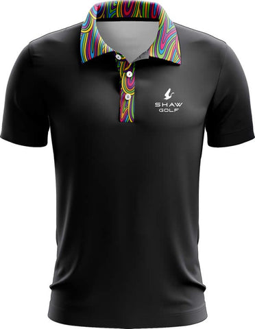 Rainbow Road Golf Polo Shirt